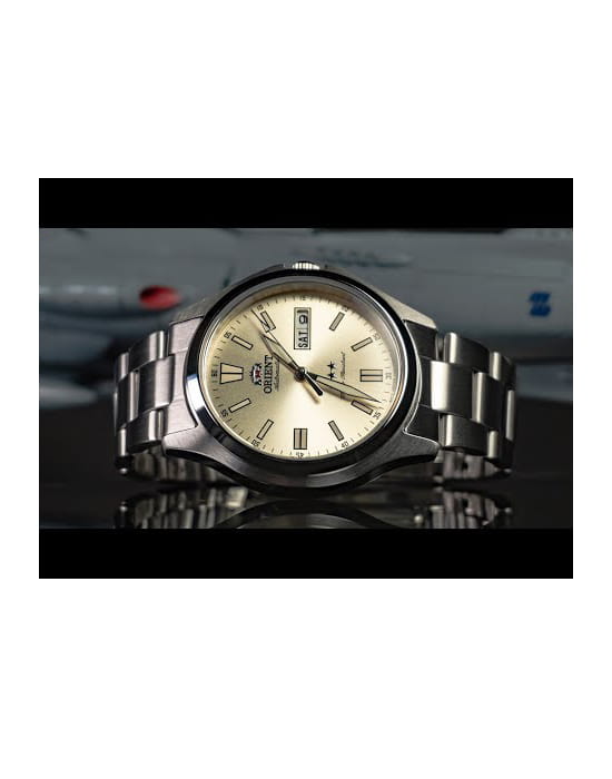 Orient Orient 3 Stars RA-AB0F11G (RN-AB0F11G) , наручные мужские часы фото под углом